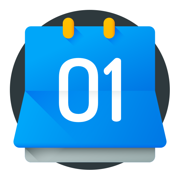 Ícone de agendamento