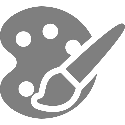 Ícone de paleta de cores