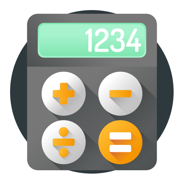 Ícone de gestão financeira