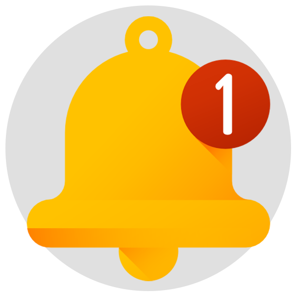 Ícone de notificações